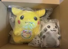 ポケモン はじまりのピカチュウ＆おかえり！ピカチュウ ぬいぐるみ マスコット