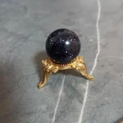 ブルーサンドストーン　台座付き