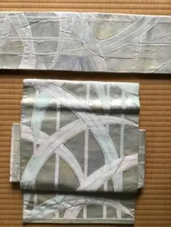 作り帯　正絹