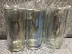 フラワーベース　花瓶　花　3点セット　ガラス