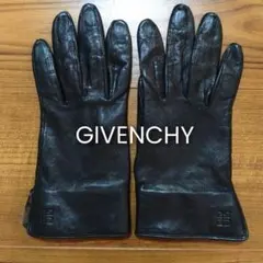 GIVENCHY ジバンシィ レザー手袋 ブラック - メルカリ