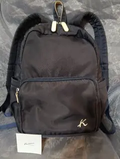Kitamura キタムラリュックダークブルー バックパックメッシュKロゴ