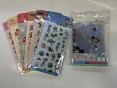 ディズニー　シール帳、シールセット