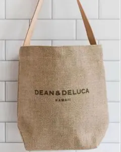 DEAN & DELUCA Hawaii トートバッグ ベージュ10周年記念限定 - メルカリ