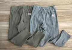 マーキーズ　カーキ・グレー 長ズボン 2点セット 110cm 使いやすい