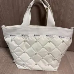LeSportsac レスポートサック パール キルティング トートバッグ