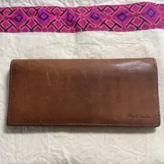 Paul Smith ポールスミス 長財布 ブラウン レザー
