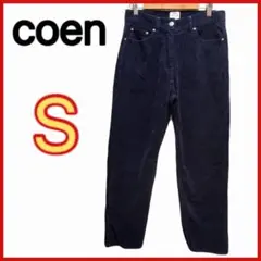 【coen】 コーデュロイ ストレッチ ハイライズ パンツ カジュアル