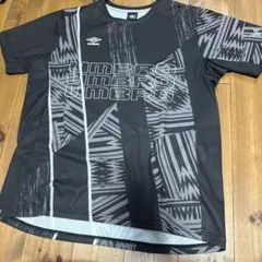 umbro スポーツシャツ ブラック グレー