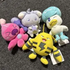 【4点】ポケットモンスター　ぬいぐるみ　ポケモン　まとめ売り　セット