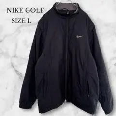 ナイキゴルフ　ナイロンジャケット　2way　スポーツ　カジュアル　ブラック　L