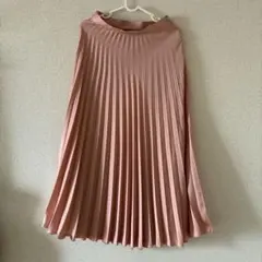 ZARA ピンク プリーツスカート XS