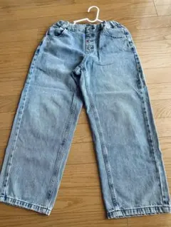 まろ様専用　GU バレルレッグジーンズ150