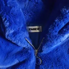 THICC ファーブルゾン 青