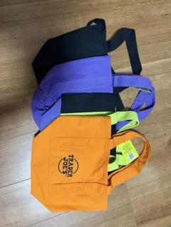 Trader Joe's ハロウィン限定カラー　エコバッグ 4色セット