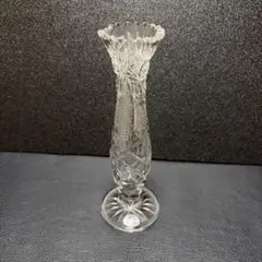 ボヘミアグラス　BOHEMIA GLASS 一輪挿し　花瓶のサムネイル