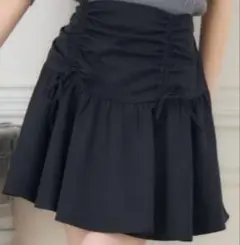 Emsexcite エムズエキサイトシャーリングフレアミニスカート