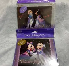 ディズニー バレンタインナイト　ポストカード　ミッキー　ミニー　実写　シー