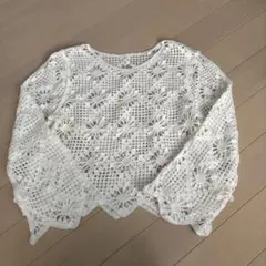 長袖トップス アイボリー