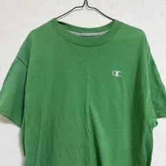 Champion グリーン Tシャツ Lサイズ