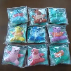 Afternoon Tea マスコット 9体セット ペットボトルのおまけ　レトロ