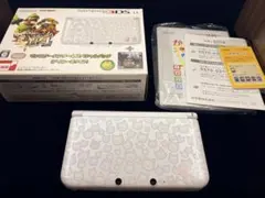 ニンテンドー3DS LL モンスターハンター4アイルーホワイ　本体のみ