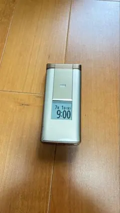 au KYF43 かんたんケータイ SIMフリー 動作品 卓上ホルダ付 京セラ