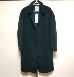 チェスターコート ロング ネイビー Te chichi 衣類カバー付き