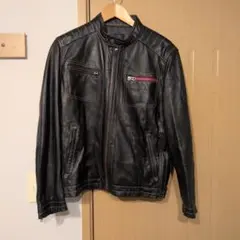 【美品】G-stage ジーステージ シングルライダース レザージャケットのサムネイル