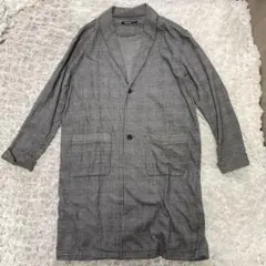 Confirm チェック柄 ロングコート
