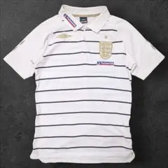 00s UMBRO イングランド代表 ポロシャツ サッカーウェアのサムネイル