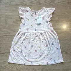 H&M エイチアンドエム ベビー キッズ ワンピース 花柄 2T 90のサムネイル