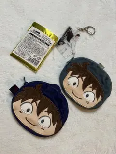 忍たま乱太郎　ビジュアルアクリルキーホルダー&フェイスポーチ　土井半助　天鬼