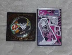 怪獣8号 鳴海弦 バースデー缶バッジ 名場面ジオラマフィギュア アクスタ