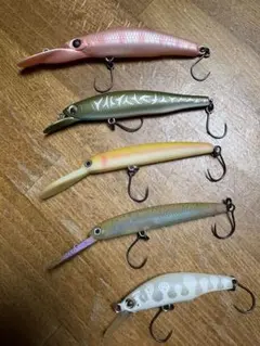 エリアトラウト ミノー まとめ売り 10個セット - メルカリ