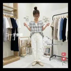 ルノンキュール コットン ガーゼ 柔らかいシャツ トップス チュニックのサムネイル