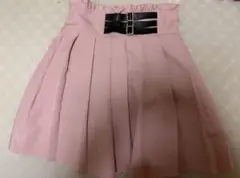 3連バックルベルト プリーツスカートのサムネイル