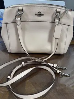 お*り様 COACH 革　コーチ ショルダーバッグ　ピンク