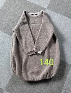 アプレレクール　ボアワンピース　140センチ