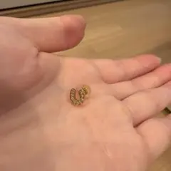 ete 18K 馬の蹄ピアス 片耳のサムネイル