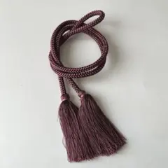 飾り紐 灰紫色
