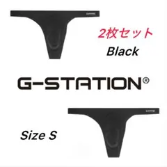 ▼G-Station▼ビキニ2枚セット／サイズS▼ブラック▼リオバック▼