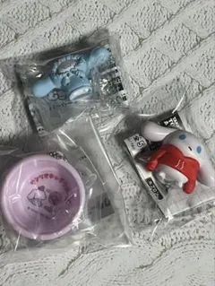 シナモロール ガチャ　3点set
