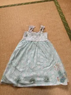 エルサ　アナ雪　ラップタオル フリル付き　ワンピース　タオルドレス