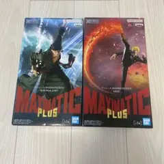 ワンピース MAXIMATICPLUS フィギュア　ゾロ　サンジ　2種