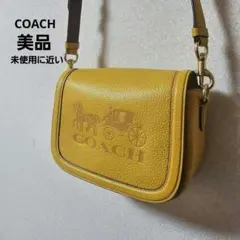 コーチ COACH ショルダーバッグ サドル ホースアンドキャリッジ カメラ