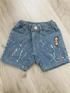 breeze ハーフパンツ　ペイント　80