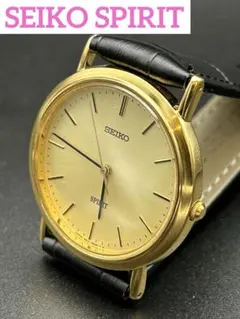ff122　SEIKO(セイコー)　5E21-6000　SPIRIT　ゴールド
