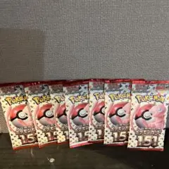 ポケモン151 トレーディングカード 7パックセット