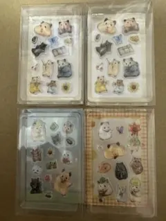 助六の日常 PUKUCHURU seal ぷくちゅるシール ハムスター シール
